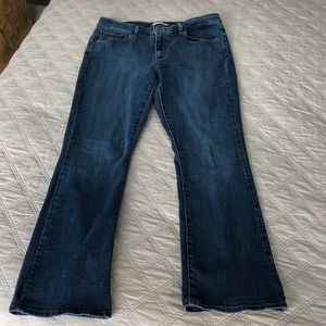 Levi Classic Boot, bootcut denim jeans, size 14 or 32